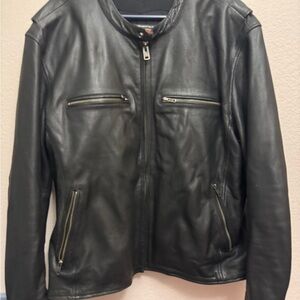 Asics Black Lightweight Jacket with Shirt Style